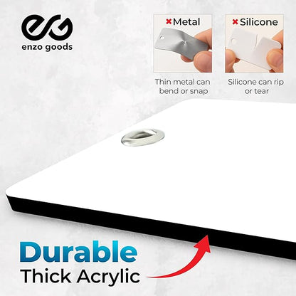 USA Initial Luggage Tag | 10 Pack | Personalized Luggage Tags for Suitcases | Choose Monogram Letter | Custom Fonts & Colors | Choose Tag Color