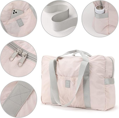 VanFn Foldable Travel Duffel Bag, Sports Duffels Gym Bag, Rainproof Nylon Totes, Sports Shoulder Handbag, Lightweight Duffle Bags For Women & Men, Outdoor Weekend Bag, P.Travel Series