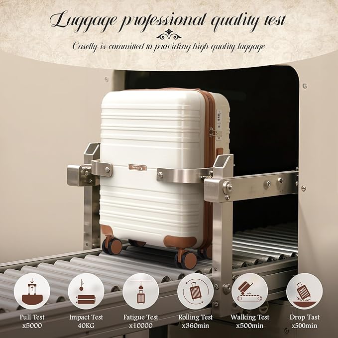 Luggage Sets 6 Piece with Spinner Wheels, Lightweight Hardshell Suitcase Set with TSA Lock, Carry On Checked Luggage with Travel Bag & Toiletry Bag(Light Blue, 6 piece sets（14/20/24/28/DB/TB）)