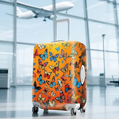 ANNA QUEEN Travel Luggage Cover Suitcase Protector Suitcase Cover Anti-Scratch,Stretchable Bag Cover Washable Durable Polyester
