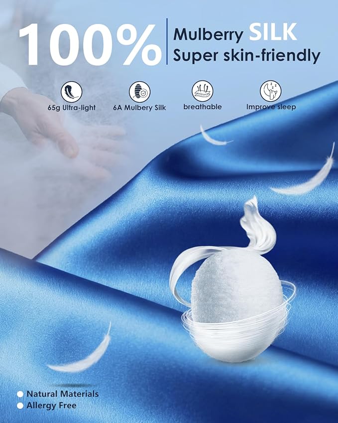 Heated Eye Mask for Dry Eyes & Stye Relief, 100% Mulberry Silk Sleep Mask with 3 Heat Levels & Auto-Off, Rechargeable & Washable Warm Eye Compress, Graphene Wireless Heating Pad for Travel & Gifts