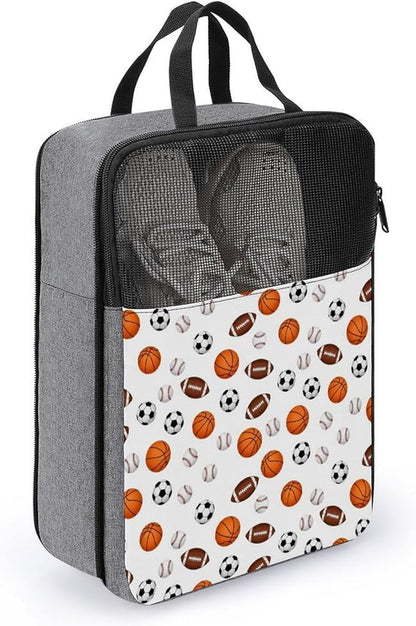 Golf Shoe Dust Bags Basketball Soccer Football Baseball Ball Portable Shoe Packing Storage Organizer with Handle Packing Organizer for Sneakers