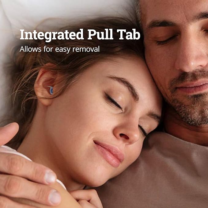 ZQuiet, Earplugs, Noise Reduction Earplugs for Sleep, Work, Concerts & Travel, Includes 2 Sizes, Premium Gift Box & Storage Case