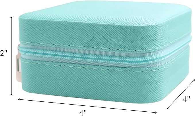 Personalized Leather Jewelry Box with Name and Birth Flower Month - Custom Jewelry Travel Case for Women, Mom, Nana, Children - Custom Name and Birth Flower Month Jewelry Organizer Box (Dark Pink)