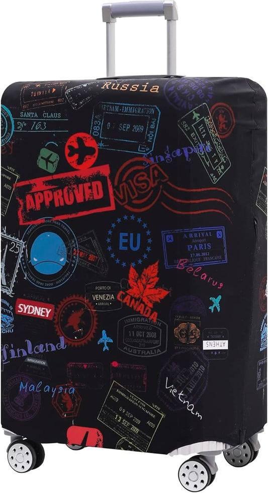 Travelkin Luggage Cover Suitcase Cover Suitcase Protector Fit 22-25 Inch Luggage