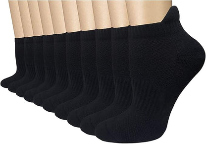 Iseasoo Copper Ankle Compression Socks - Low Cut Arch Support Socks for Men & Women, Running, Nurses, Plantar Fasciitis Socks