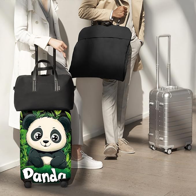 ANNA QUEEN Travel Luggage Cover Suitcase Protector Suitcase Cover Anti-Scratch,Stretchable Bag Cover Washable Durable Polyester