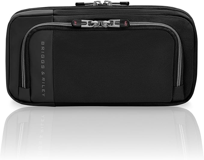 Briggs & Riley Toiletry Kit - Travel Bags for Women & Men, Organizer for Vacation, Dopp Kit for Bathroom Accessories, Makeup, & Skincare