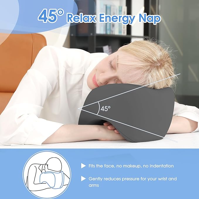 jiaao Travel Pillow, Neck Pillow Airplane, Plane Pillow Memory Foam Travel Neck Pillow with 360° Head and Neck Support, Portable Travel Essential Suitable for Airplane, Car, Train, or Bus Trip