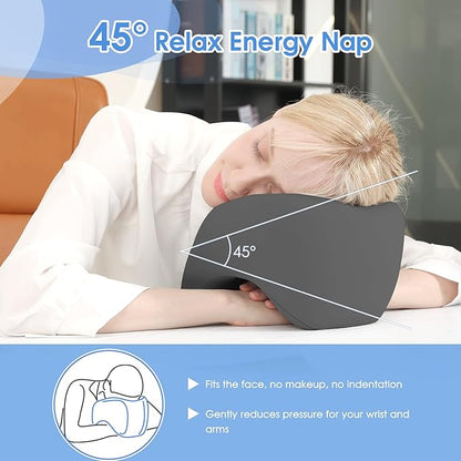 jiaao Travel Pillow, Neck Pillow Airplane, Plane Pillow Memory Foam Travel Neck Pillow with 360° Head and Neck Support, Portable Travel Essential Suitable for Airplane, Car, Train, or Bus Trip