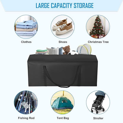 36" Sports Duffle Bag - 100L Extra Large Travel Duffel Luggage Bag with Upgrade 2-way Lockable Zippers, Durable & Water Resistant (36inch)