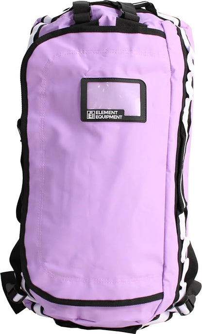 Element Equipment Trailhead Duffel Bag Shoulder Straps Waterproof Violet/Lavendar Small