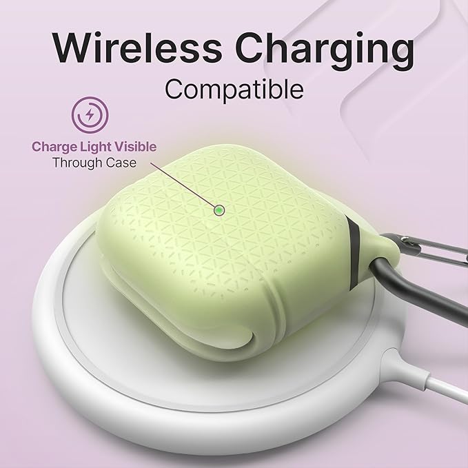 Catalyst Waterproof Case for AirPods 3rd Generation (2021) - Wireless and USB-C Charging Compatible AirPods 3rd Generation Case, Drop Protection Cover for AirPods 3 One Piece Design with Carabiner