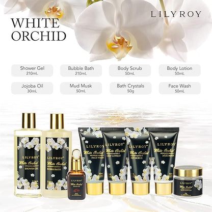 Christmas Gifts for Women and Men - 18-Piece Luxury Gold Spa Gift Set, Premium Bath Collection | Father's Day, Mothers Day Gifts, Birthday Gifts, All Occasion Ultimate Holiday Gift for Her & Him