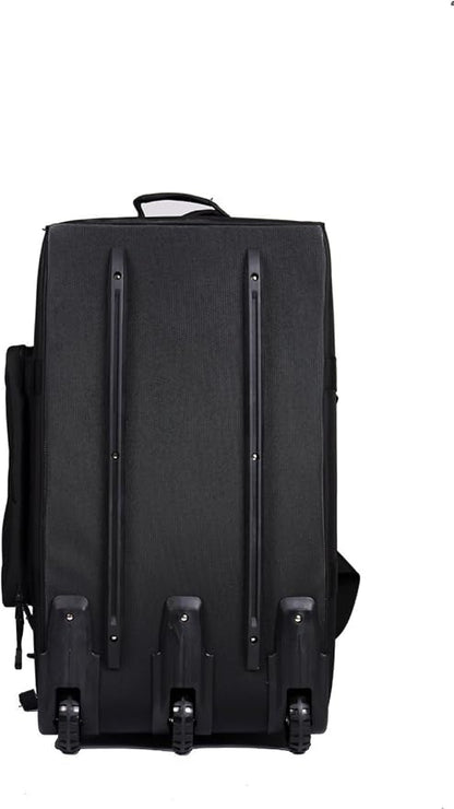 Heavy-Duty X-Large Military Tactical Wheeled Rolling Duffel Trolley Bag For Deployment Traveling Camping Sporting