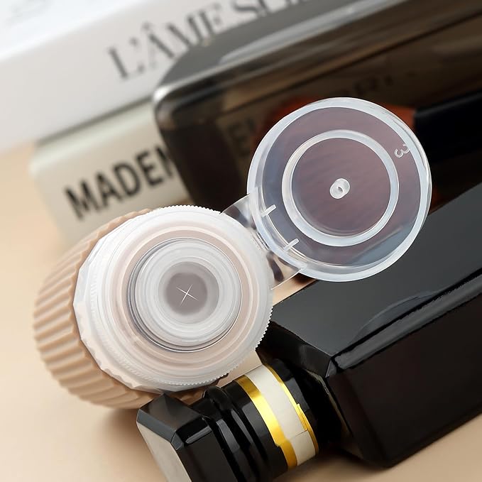 16 Pack Travel Bottles for Toiletries, Large 6oz Silicone Travel Containers, Leak Proof Refillable Liquid Shampoo And Conditioner Travel Essentials