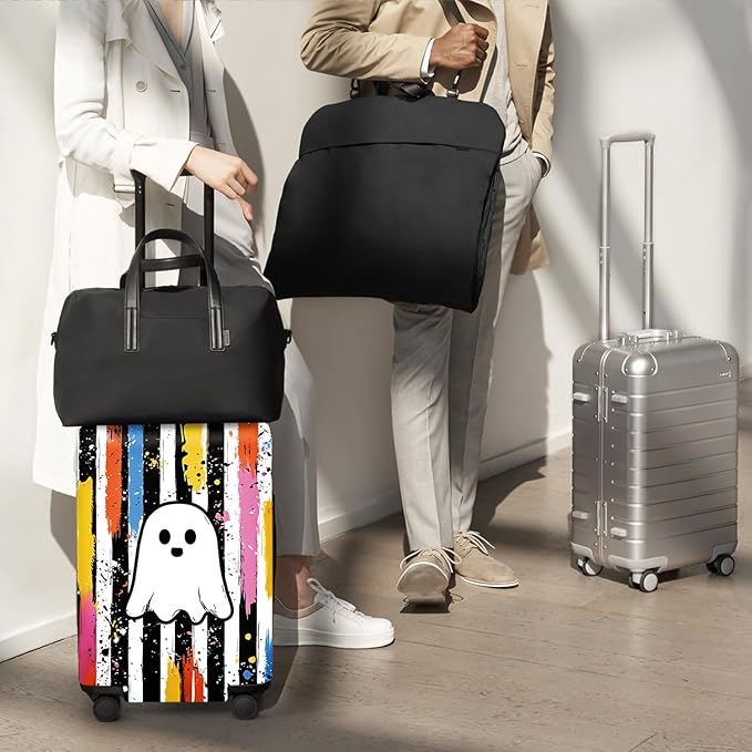 ANNA QUEEN Travel Luggage Cover Suitcase Protector Suitcase Cover Anti-Scratch,Stretchable Luggage Travel Bag Cover Washable