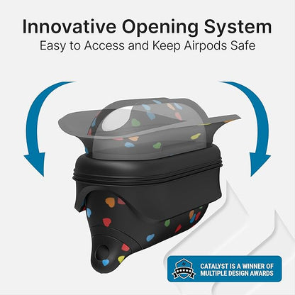 Catalyst Waterproof Case for AirPods Pro 2nd Generation and AirPods Pro 1st Generation - Wireless and USB-C Charging Compatible, One Piece Design, High Drop Protection Case with Carabiner