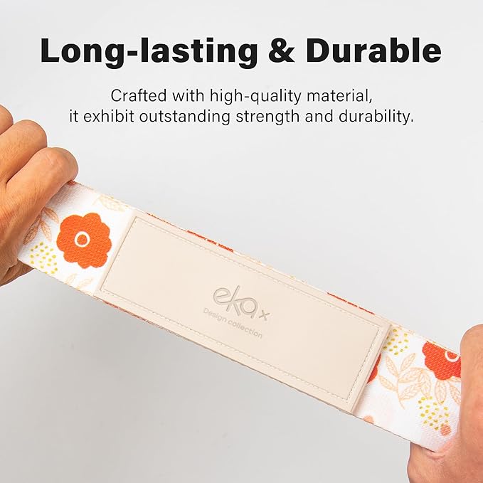 Luggage Straps for Suitcases, Adjustable Luggage Elastic Belt, Travel Essentials for Airport, Station, Vibrant Designs, Black Cat