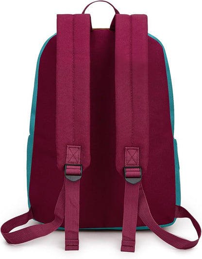 Montana West Backpack for Women Men 2 PCS Lightweight College Bookbags Casual Daypack Backpacks for Commute & Travel