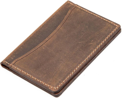 Handcrafted Genuine Leather Wallets, Minimalist Cardholders, and Passport Covers, Handmade Gift