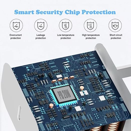 iPhone 16/15 Charger, USB C Charger, 2-Pack 20W Type C Fast Wall Charge Power Adapter, 6FT 60W USB-C to C Cable for iPhone 16/15 Pro/15 Pro Max, iPad Pro 12.9/11 inch, New iPad Air 5/4th, AirPods Pro