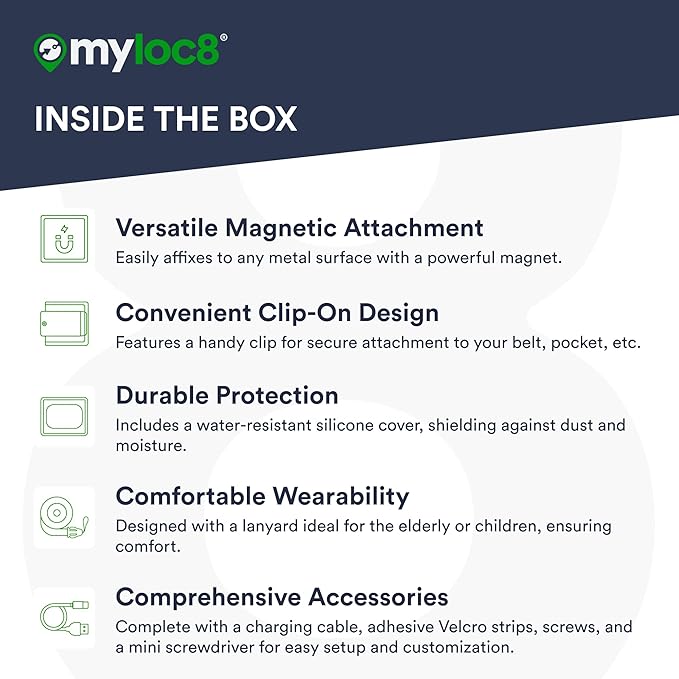 GPS Tracker for Vehicles with Magnet – 4G LTE Real-Time Location Device with App, Long Life Battery – Anti-Theft GPS Tracker for Car, Motorcycle, Scooter, Bike - (12-Mo Subscription Included)