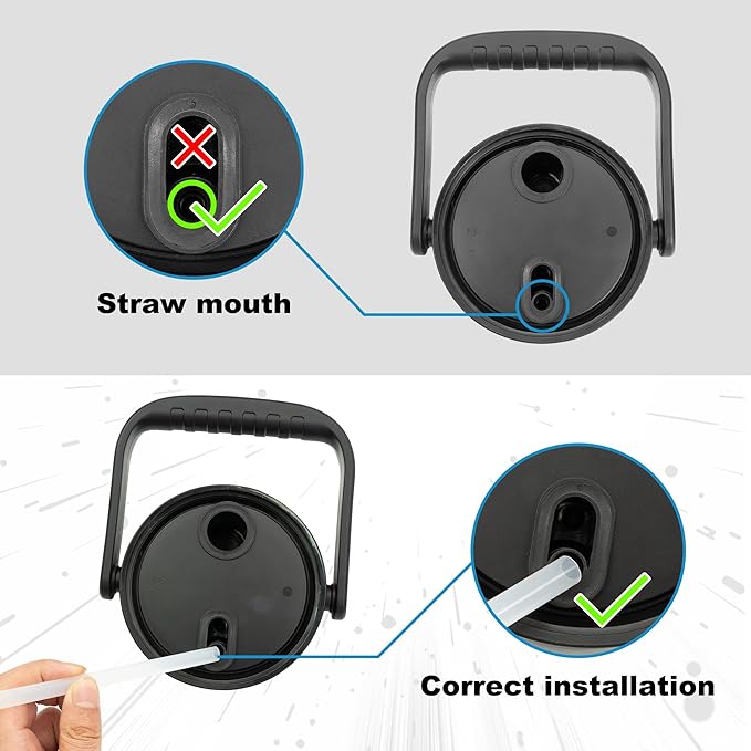 NATURE PIONEOR One Gallon Water Bottle Insulated - Large Double Vacuum Stainless Steel 128 oz Water Bottle with Holder/Carrier, 1 Gallon Water Jug 2 in 1 LID, Flip Straw and Spout, Wide Mouth