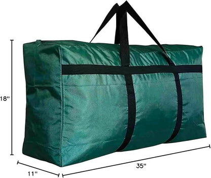 Extra Large Storage Duffle Bag with Zippers and Handles, Big Foldable Duffle Bag for Travel