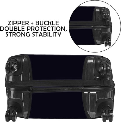 Luggage Suitcase Cover Protector Luggage Elastic Washable Baggage Covers Initial Cute Aesthetic for Unisex Women Girls Travel Trip M(22-25 inch)-Letter Z
