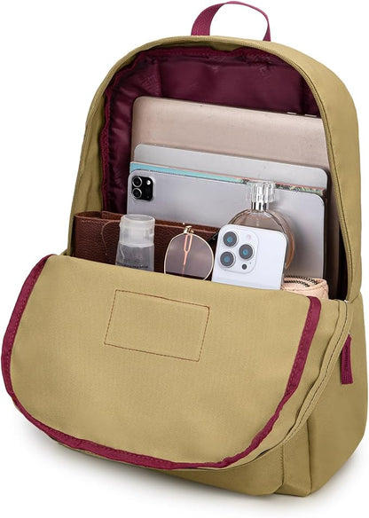 Montana West Backpack for Women Men 2 PCS Lightweight College Bookbags Casual Daypack Backpacks for Commute & Travel