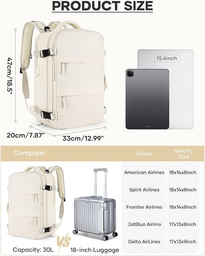 coofay Vacuum Backpack Travel with Pump Vacpack Travel Backpack with Vacuum System Mochila de Viaje Compresion al Vacio Easyvacpack Airbag Backpacks for Traveling Carry on Luggage