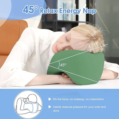 jiaao Travel Neck Pillow, Memory Foam Travel Pillow, Includes 3D Eye Masks, Earplugs, and Storage Bag, U-Shaped Napping Pillow for Airplanes, Cars, Trains, Home