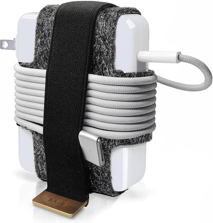 TAIM - Premium Charging Cable Organizer Case | Compact Travel Cord Management Accessories for Apple MacBook Pro, MacBook Air, & Vision Pro | Works with Apple USB-C & MagSafe Chargers | Size: Small