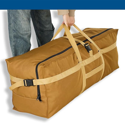 Arxus Large Duffel Bag, Waterproof Carry on Weekend Overnight Storage Bag over Luggage for Airline, Travel, Camping, Moving