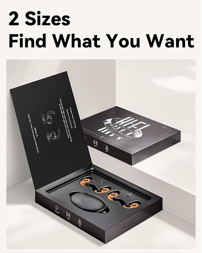 Ear Plugs for Sleeping - Noise Reduction Soft Silicone Earplugs, 2 Pairs Reusable Hearing Protection Earplugs for Noise Sensitivity, Sleep,Snore,Travel,Sound Reduction Noise Cancelling - Orange