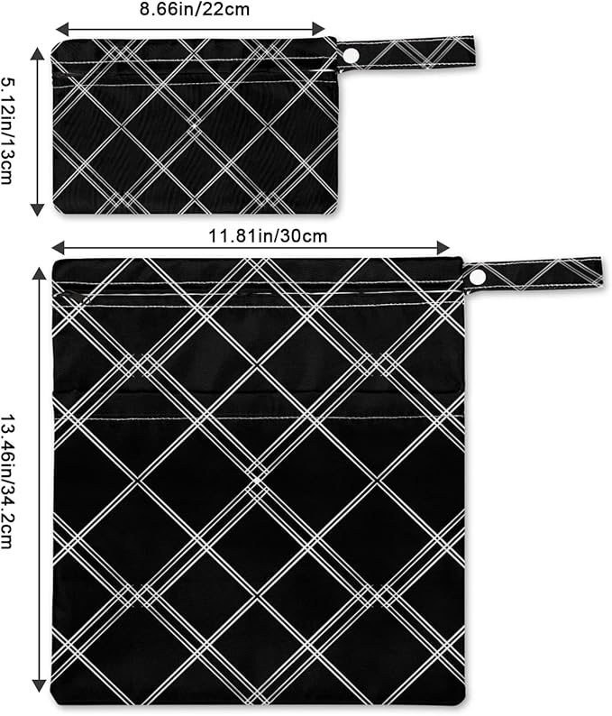 Laundry Shoe Bag,Shoe Washing Machine Bag with 2 Set,Wet Dry Bag for Baby Diapers,Dirty Yoga Gym Cloth,Toiletries,Beach,Swimsuit,Travel,Makeup Bag