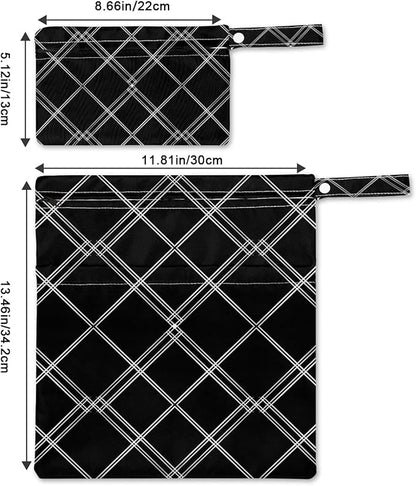 Laundry Shoe Bag,Shoe Washing Machine Bag with 2 Set,Wet Dry Bag for Baby Diapers,Dirty Yoga Gym Cloth,Toiletries,Beach,Swimsuit,Travel,Makeup Bag