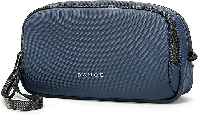 BANGE Cable Organizer Pouch， Travel Water Resistant Tech Accessories Bag Carry Storage，Electronic Organizer Accessory Case for Charger, Cables, Power Bank