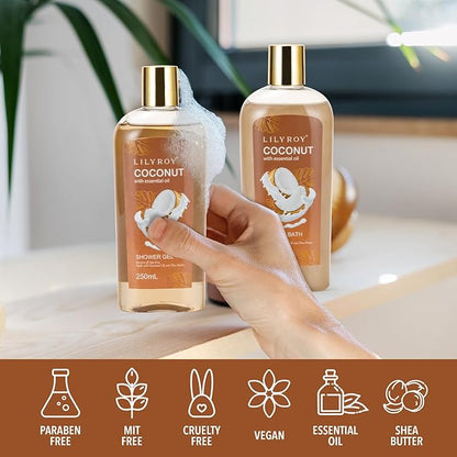 Christmas Gifts for Women - 7Pcs Luxury Bath and Body Gift Basket Set for Women & Men Perfect Gift | Mothers Day Gifts for Mom, Father's Day, Birthday Gifts for Her & Him, All Occasion Holiday Present