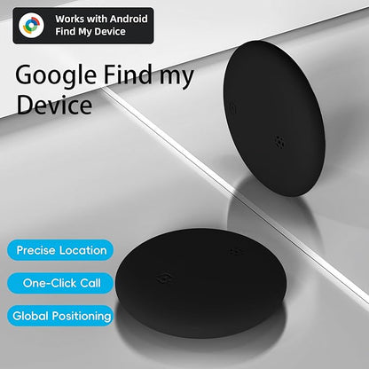 Tracker Tag for Android NOT for iOS or Huawei, Tags-4 Pack, Bluetooth Tracker Item Finder for Key, Smart Tracking Tag for Google Find Hub App Finder for Backpack Purse Keys Luggage