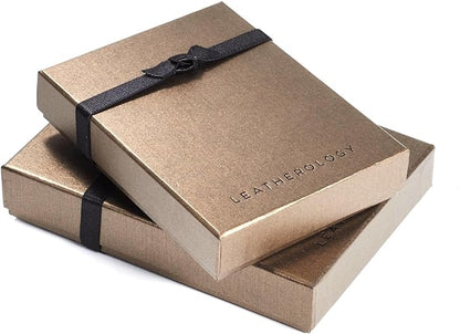 Leatherology Deluxe Passport Cover – Leather Travel Wallet with Card Slots, Pockets & Cash Storage