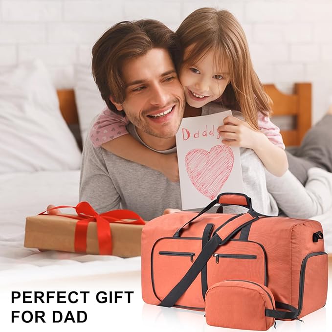 Felipe Varela Duffle Bag with Shoes Compartment and Adjustable Strap,Foldable Travel Duffel Bags for Men Women,Waterproof Duffel Bags