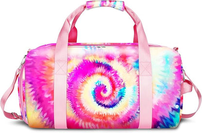 Duffle Bag for Girls & Women - Dance, Gymnastics & Travel Bag with Shoe Compartments