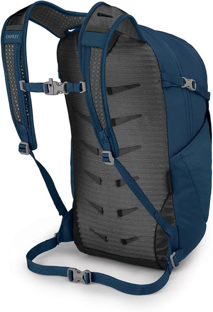 Osprey Daylite Plus Commuter Backpack – Lightweight, Everyday Pack with Laptop Sleeve and Water Bottle Pockets – Ideal for Work, School, and Travel with Versatile Storage Options, Wave Blue