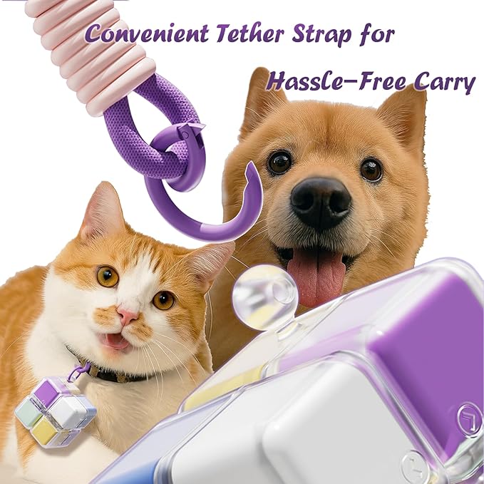 Daily Pill Organizer with 8 Compartments - Perfect Weekly Pill Case Waterproof Pill Box for Daily Vitamins and Medicine, Small Pill Container for Pocket Purse (Multi-Color)