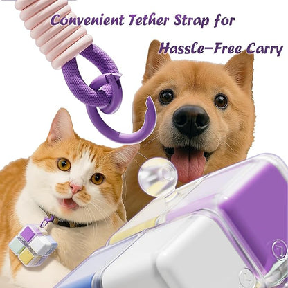 Daily Pill Organizer with 8 Compartments - Perfect Weekly Pill Case Waterproof Pill Box for Daily Vitamins and Medicine, Small Pill Container for Pocket Purse (Multi-Color)