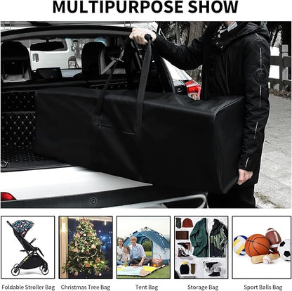 Urbanstand 46 Inch Travel Duffle Bag Extra Large Sport Equipment Duffel Bags with 2-way Lockable Zippers