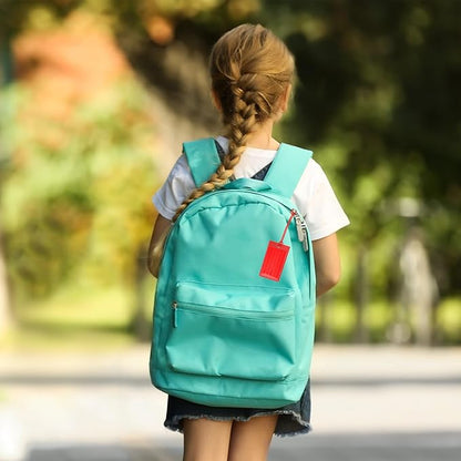 100 Pack Luggage Tags for Suitcases, Airplane Travel Essentials for Flying, International Travel Must Haves, and Luggage Accessories by Sodsay