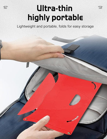 Travel Foot Rest for Airplane Long Flights，Plane Footrest Hammock，Feet Leg Rest for Air Travel，Airplane Foot Hammock for Adults，Two Pieces